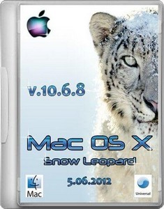 Mac OS X Snow Leopard - 10.6.8 (установленная система для AMD/Intel. Проста ...
