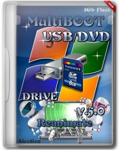MultiBOOT USB/DVD Drive v.5.0 Reanimate (2012/Rus)