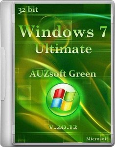 Windows 7 Ultimate AUZsoft Green v.20.12 (x86/RUS/2012)