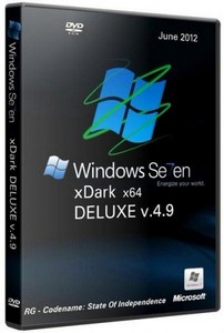 Windows 7 xDark Deluxe v4.9 x64 RG - Codename: State Of Independence ( ...