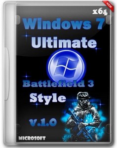 Windows 7 x64 Ultimate Battlefield 3 Style v.1.0 (2012/Rus)