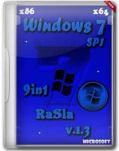 Windows 7 SP1 RUS x86/x64 9in1 RaSla v1.3 (2012/Rus)