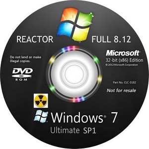 windows 7 ultimate REACTOR FULL 8.12 (x86/2012)
