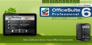 OfficeSuite Pro 6.0 + (PDF & HD)v6.1.885. [Android] RUS (2012)