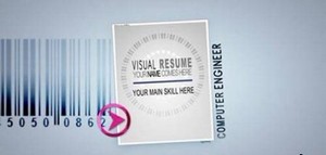 Visual Resume Alpha - Animated Curriculum - Project for After Effects (Videohive)