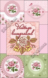     - Vintage backgrounds with roses