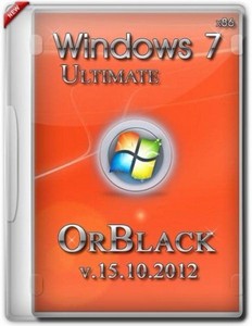 Windows 7  Ultimate x86 OrBlack 16.10.2012 (RUS/2012)