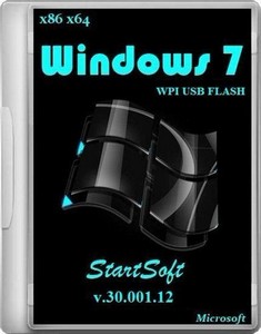 Windows 7 SP1 WPI USB FLASH v.30.001.12 By StartSoft (x86/x64/RUS/2012)