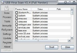 USB Virus Scan 2.4 Build 0827 (2012) Eng