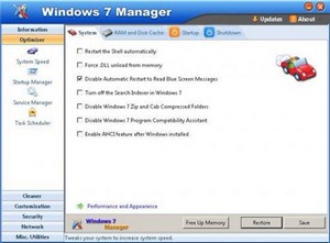Windows 7 Manager 4.1.6 Portable