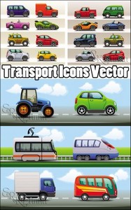   -  - Transport Icons Vector