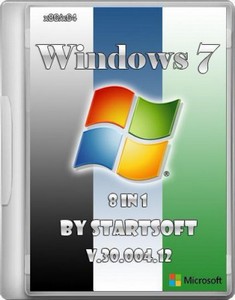 Windows 7 SP1 8in1 DVD by StartSOFT  30.004.12 (x86/x64/RUS/2012)