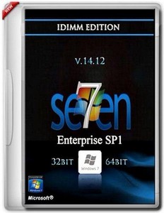 Windows 7 Enterprise SP1 IDimm Edition v.14.12 (х86/x64/RUS/2012)