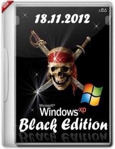 Windows XP Professional SP3 Black Edition 18.11.2012 (х86/ENG/RUS)