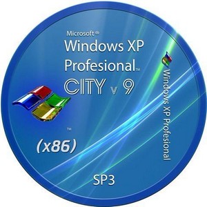 Windows Xp Professional SP3 City v.9 (2012/RUS)