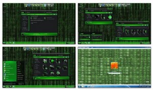 Matrix Skin Pack 1.0 for Windows 7 x86/x64