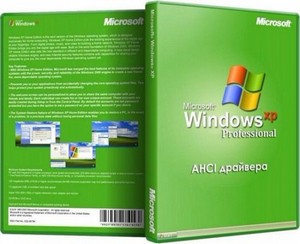 Microsoft Windows XP Professional SP3 VL Лицензия + AHCI драйвера Сборка 12 ...