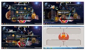 Angry Birds StarWars Skin Pack 1.0 for Windows 7 x86/x64