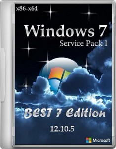 Windows 7 SP1 RU BEST 7 Edition Release 12.10.5 (x86/x64/RUS/2012)