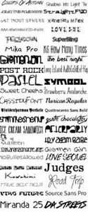 Font Collection 2012