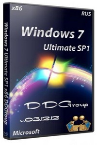 Windows 7 Ultimate SP1 86 DDGroup v.03.12.12 (RUS/2012)