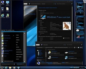 Windows 7 Ultimate x86 SP1 Black by OVGorskiy 12.12 (2012/RUS)