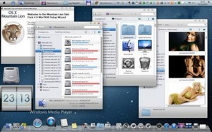 Mountain Lion Skin Pack 4.0 for Windows 7 x32/x64