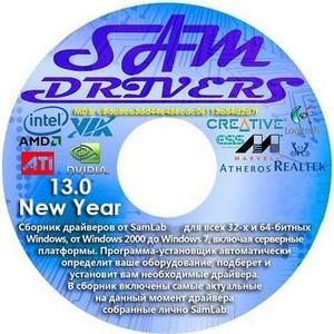 SamDrivers 13.0 New Year (86/x64/ML/RUS/2012)