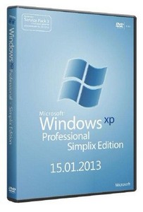  Windows XP Pro SP3 VLK Rus simplix edition 15.01.2013 (x86/RUS)