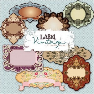 Scrap-kit - Vintage Labels