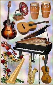 Clipart - Musical Instruments