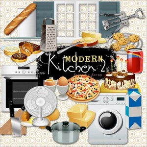 Scrap-kit - Modern Kitchen 2