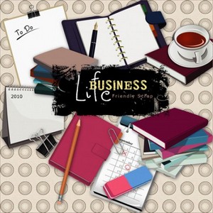 Scrap-kit - Life Business - PNG Images Cliparts