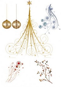 Christmas Ornaments - PNG Files
