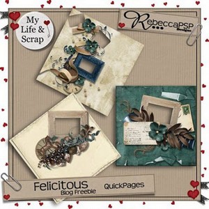 Scrap Set -  Felicitous QuickPages