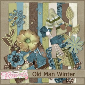 Scrap Set -  Old Man Winter