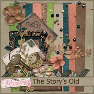 Scrap Set -  The Storys Old