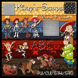 Scrap Set - Woody & Jesse