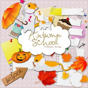 Scrap-kit - Autumn School