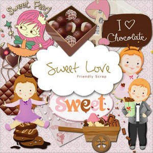 Scrap-kit - Sweet Love