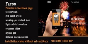 ThemeForest - Facoo - Premium Facebook Page