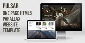ThemeForest - Pulsar - One Page HTML5 Parallax Website Template