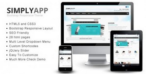 ThemeForest - Simplyapp - Bootstrap Responsive HTML Template