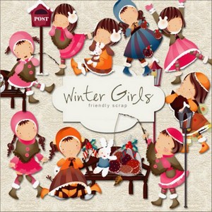 Scrap-kit - Winter Girl