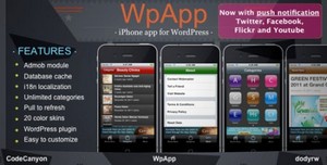 CodeCanyon - WpApp: iPhone app for WordPress