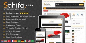 ThemeForest - Sahifa v2.5.0 - Responsive WordPress News,Magazine,Blog