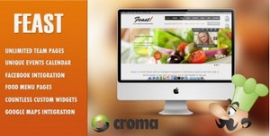 ThemeForest - Feast v1.3.1 - Facebook Fanpage & WordPress theme