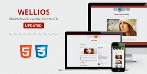 ThemeForest - Wellios - Responsive vCard Template