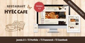 TemPlaza - HYEC Cafe v1.3 template for Joomla 2.5