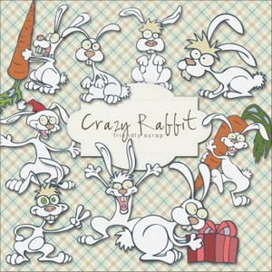 Scrap-kit - Crazy Rabbit